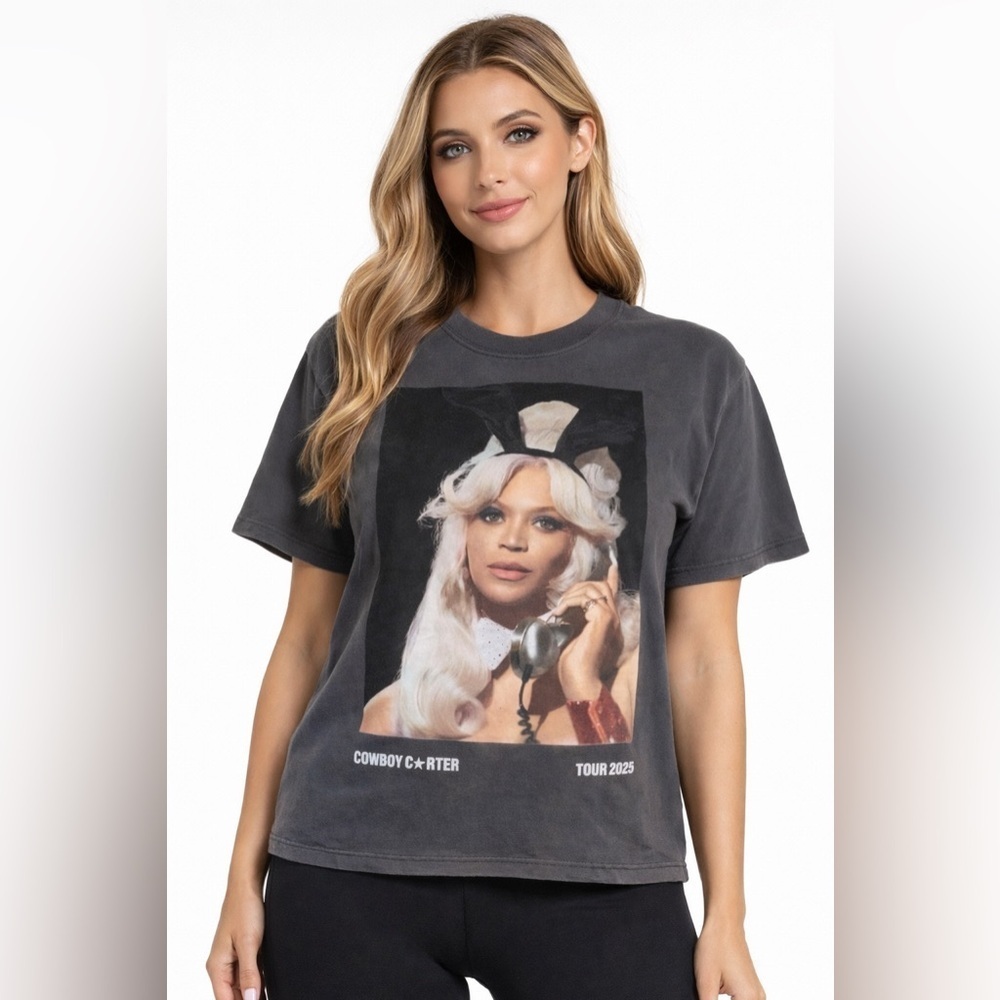Beyonce Cowboy Carter Tour 2025 T-Shirt Large Vegas Show Exclusive! RARE NWOT